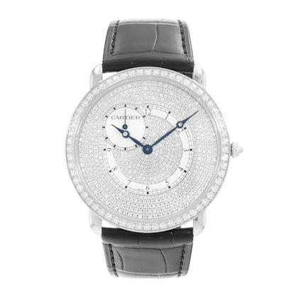 Cartier Ronde Louis White Gold