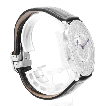 Cartier Ronde Louis White Gold