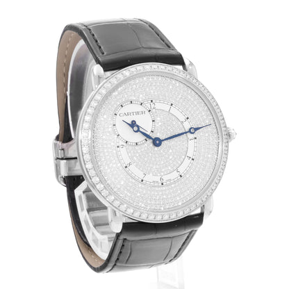 Cartier Ronde Louis White Gold