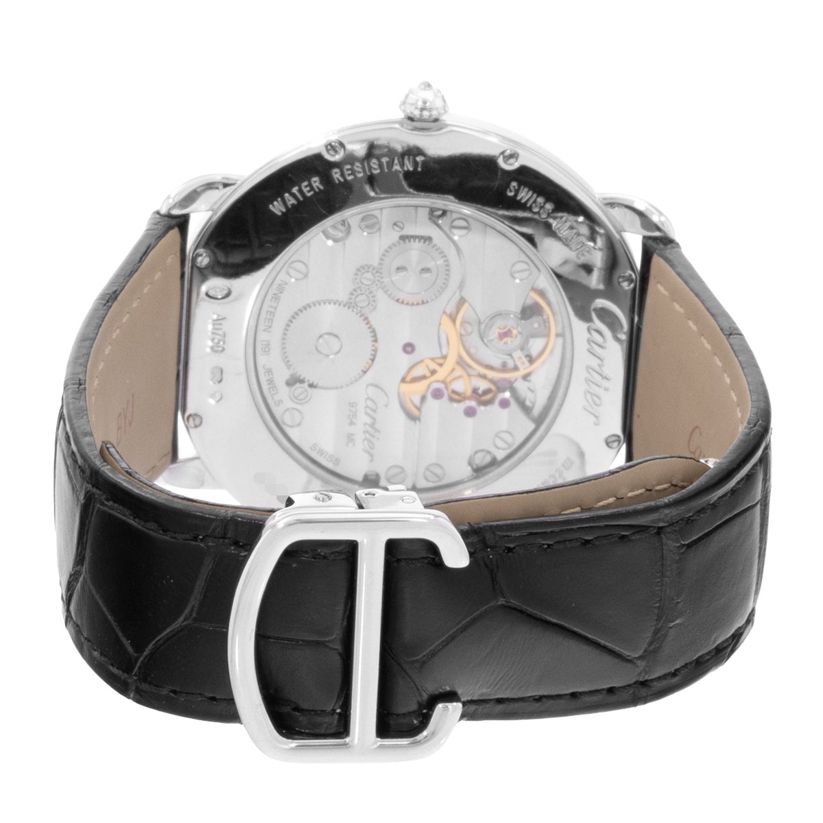 Cartier Ronde Louis White Gold