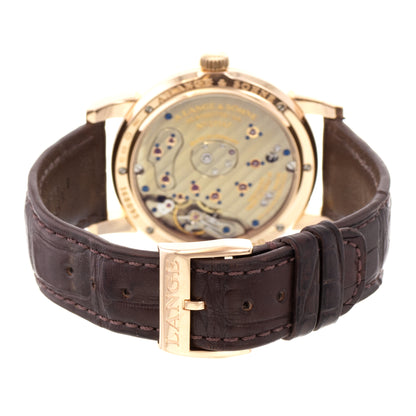 A. Lange & Sohne Lange 1 Rose Gold