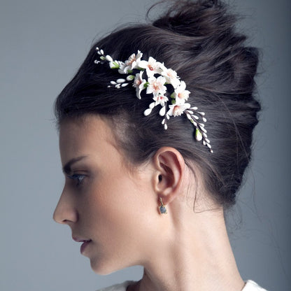 Ceramic Wedding Hair Combs