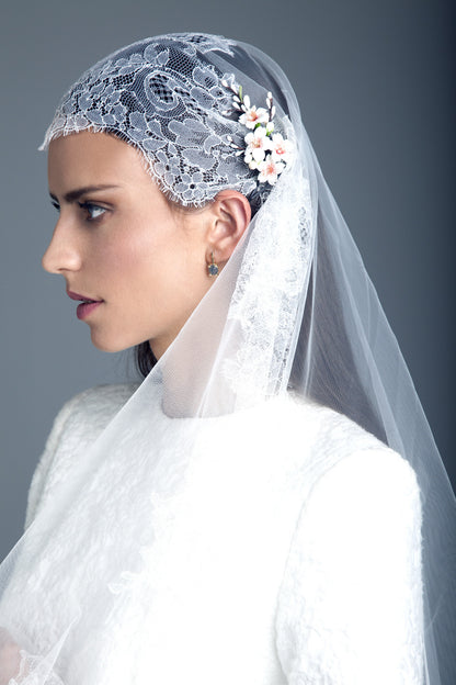 Wedding Veil and Hairpiece