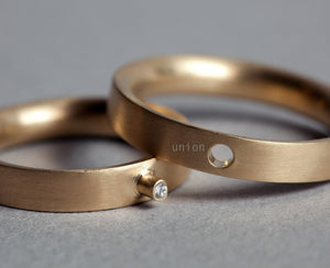 Union wedding rings